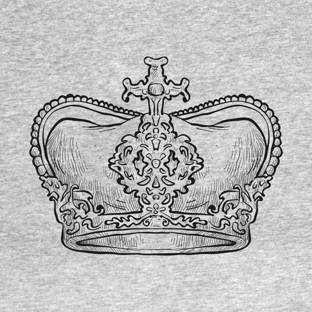 Crown Silhouette Outline by bluerockproducts